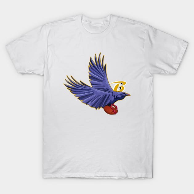 Baltimore ravens T-Shirt by Mariarti